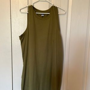 Old Navy Swing dress- Olive Green- Never Worn